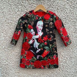 Gorgeous Custom Madonna and Child Girl’s Dress